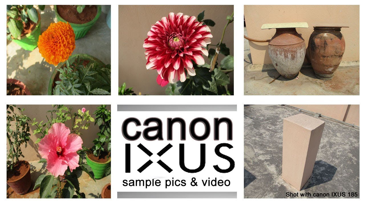 Canon camera ixus 185: 5 características que no te puedes perder