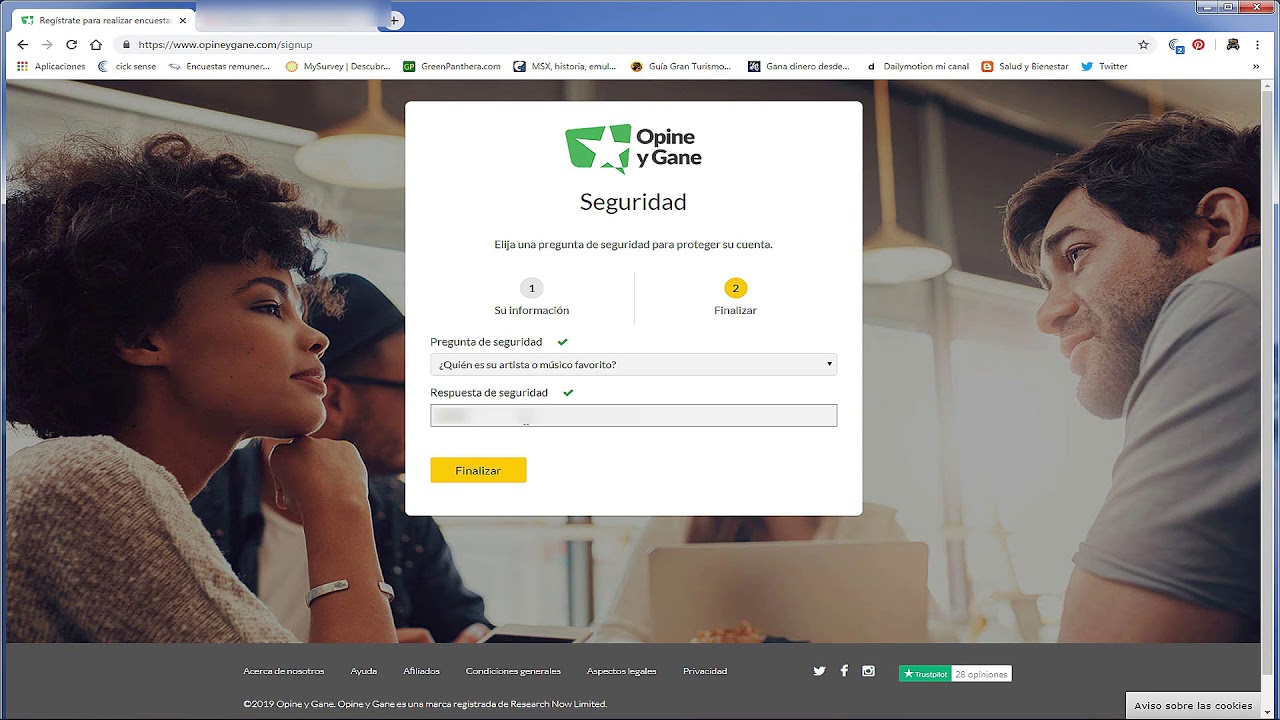 Opine y gane iniciar sesión: 5 beneficios que debes conocer