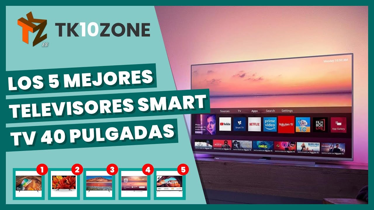 Smart TV 40 pulgadas: 5 razones para elegir la mejor opción
