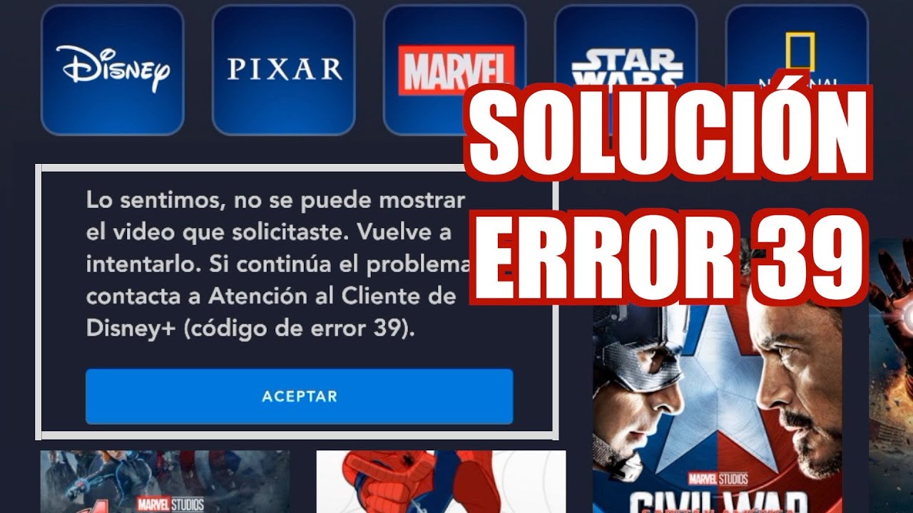 Código de error 39 Disney Plus: 5 soluciones rápidas y efectivas