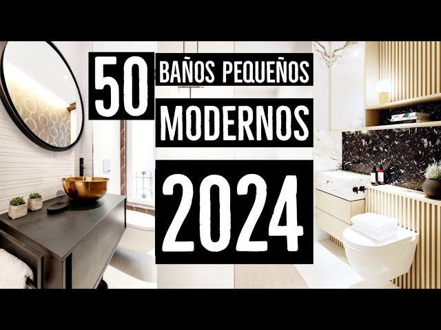 Cuartos de baño modernos pequeños: 5 ideas para optimizar espacio