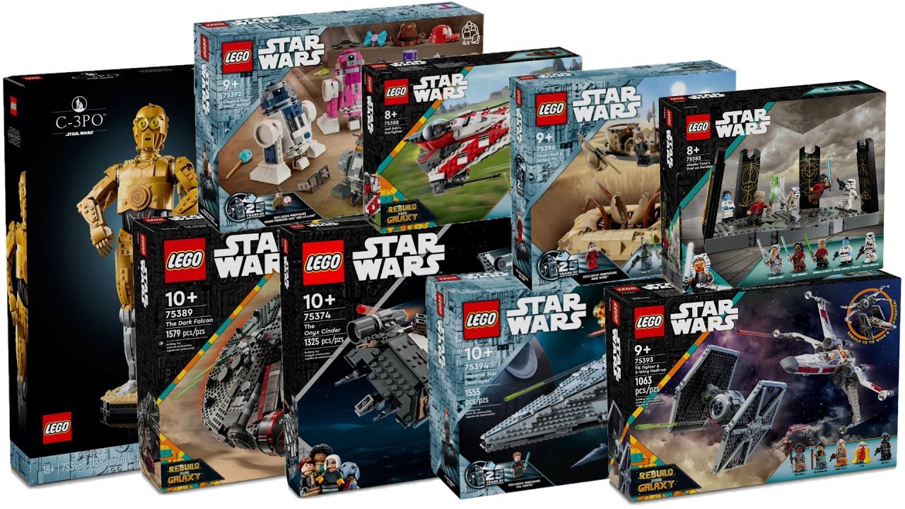 Lego Star Wars 2024: 7 novedades que no te puedes perder