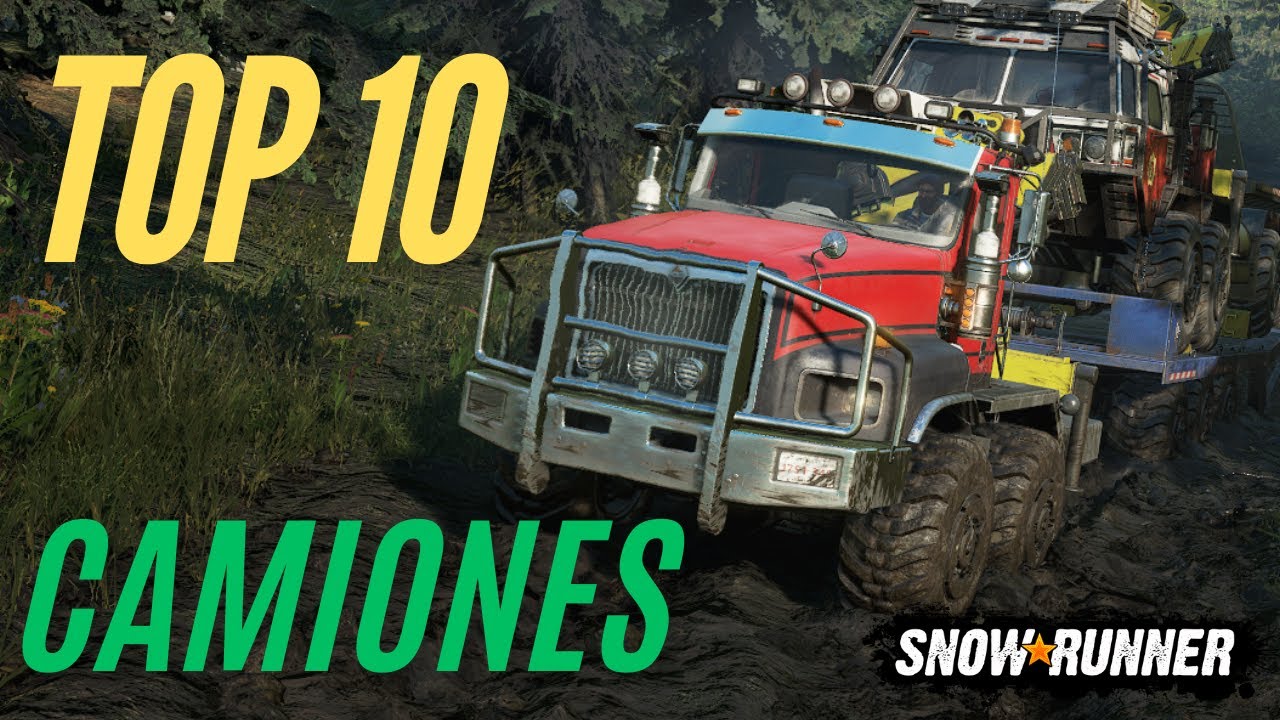 Mejores camiones Snowrunner: 7 opciones para conquistar rutas