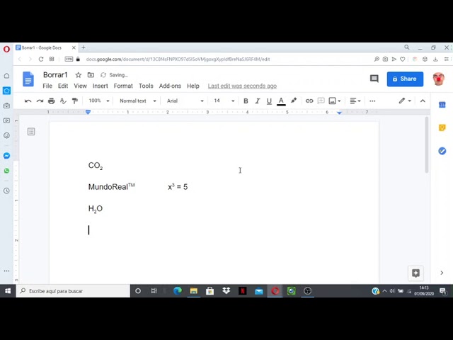 Poner subíndice en Google Docs: 7 pasos sencillos para lograrlo