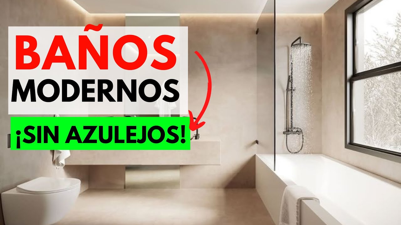 Revestimiento paredes baño sin obras: 5 ideas modernas para 2025